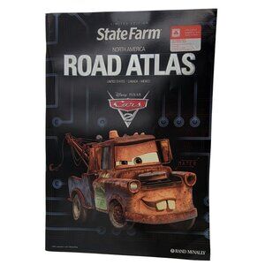 State Farm Limited Edition Cars 2 Road Atlas North America Rand McNally